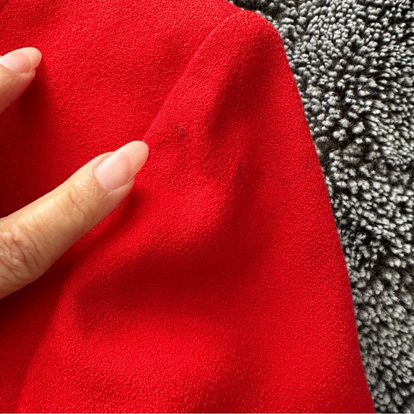 Very Rare Vintage Lilli Ann Suit Jacket🔥Dress Blazer🤩Leopard Fur Trim✨Small♥️ - Picture 12 of 15